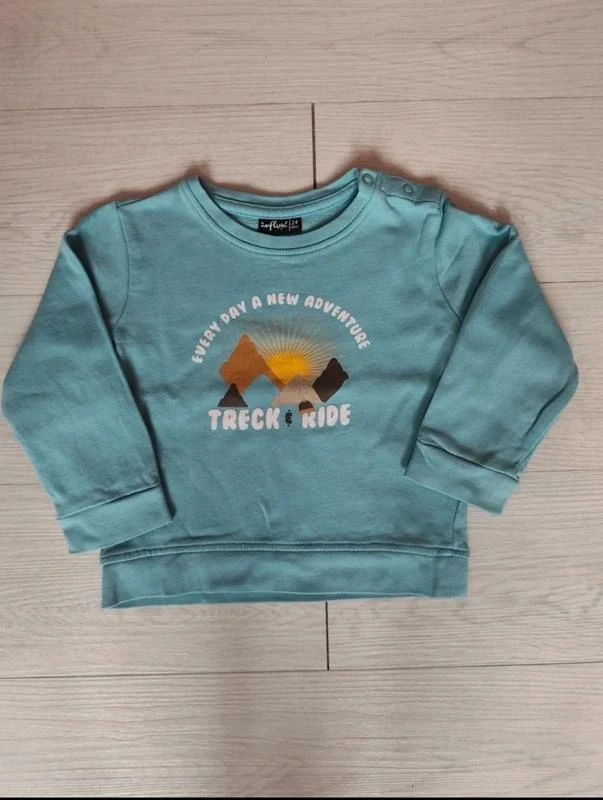 Suéter turquesa 🧸 Tamanho 24 meses 🧸 Influx – photo 2